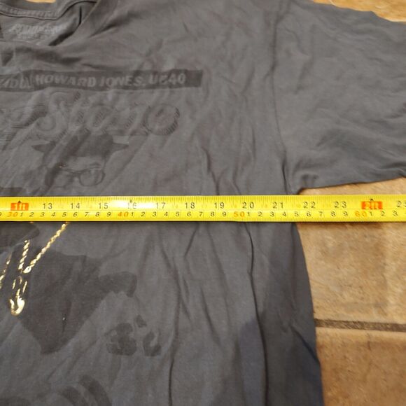 Run DMC Rolling Stones Collection Men's Gray Short Sleeve Graphic T-Shirt Sz XL - Picture 4 of 6